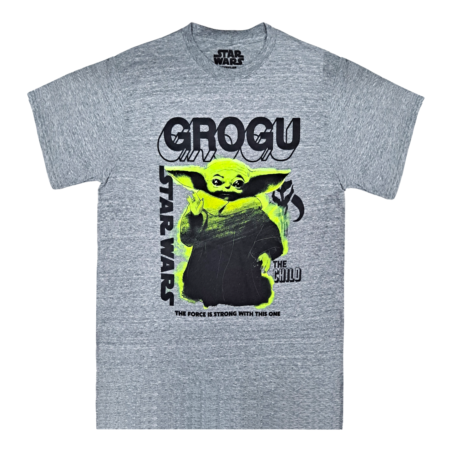 STARWARS: GROGU | MEN'S TEE|  HEATHER GREY |