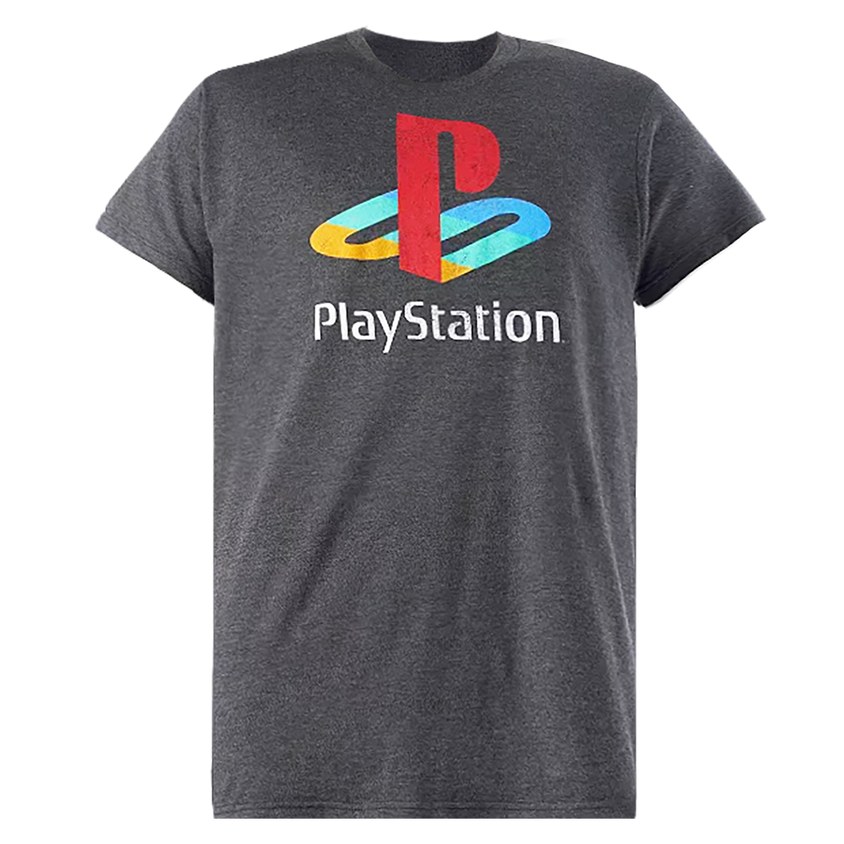 PLAY STATION | MEN'S TEE | CHARCOAL |