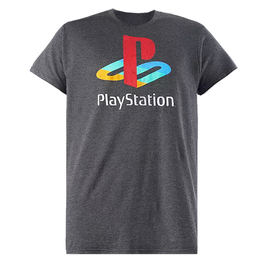 PLAY STATION | MEN'S TEE | CHARCOAL |