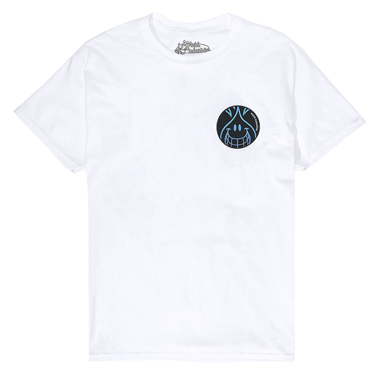 TS28336WOIU: LOGO WATER BOY CIRCLE WORLD INDUSTRIES| MEN'S TEE| WHITE |