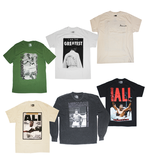 MUHAMMAD ALI ASSORTED TEES| ASSORTED COLOR| ASSORTED PRINTS |