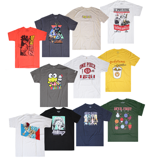 ANIME ASSORTED TESS| ASSORTED COLOR| ASSORTED PRINT |