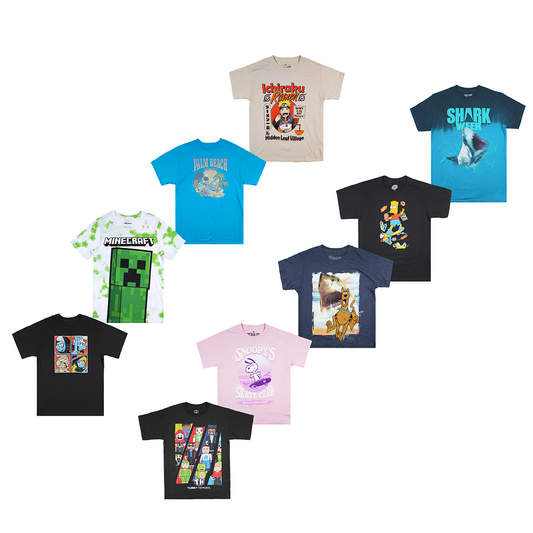 BOY'S TEE |ASSORTED PRINT | ASSORTED COLOR