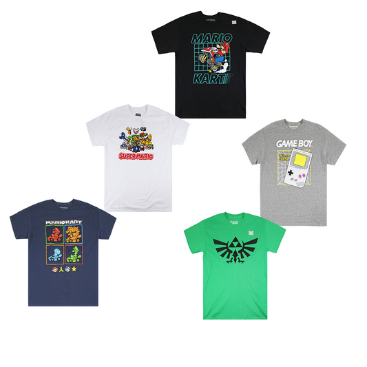 NINTENDO ASSORTED GRAPHIC | MEN'S TEE| ASSORTED PRINT |