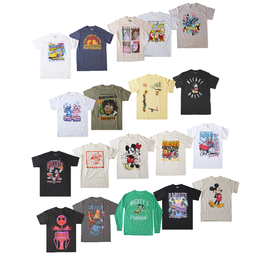 DISNEY ASSORTED TEES| ASSORTED COLOR | ASSORTED PRINT|