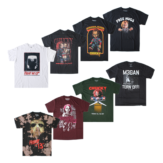 HORROR ASSORTED TEES | ASSORTED COLOR  ASSORTED PRINT |