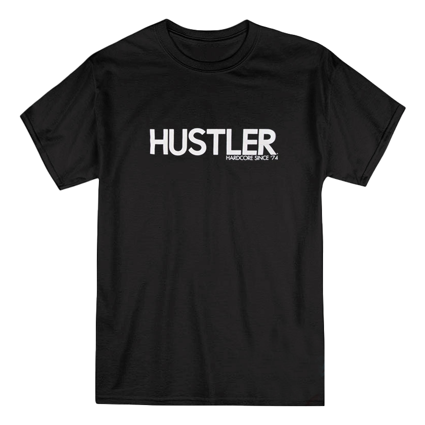 TS18144HSLU: HUSTELER CORE LOGO | MEN'S TEE| BLACNK |