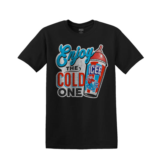 ICEE: ENJOY THE COLD ONE | MEN'S TEE | BLACK |